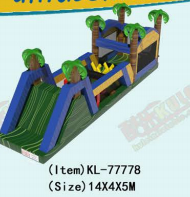 زمین بازی پرتابی گرمسیری: یک مسابقات مسخره با موانع