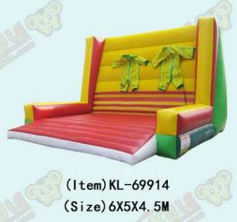 جذابیت دیواری چسبنده و پرنفس با دو لباس شامل ساختار صخره برای چالش های هیجان انگیز